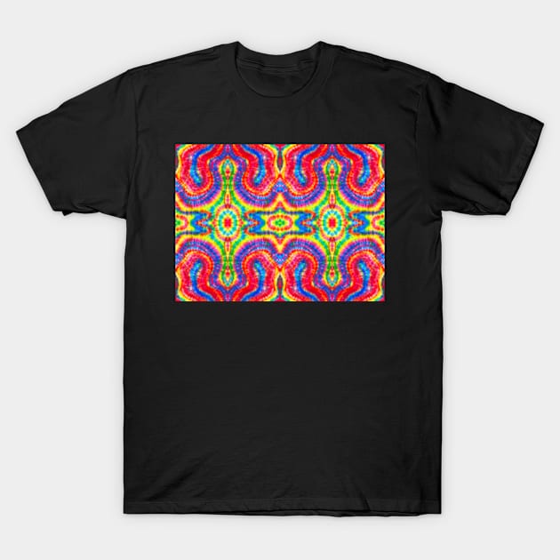 Tie Dye Pattern T-Shirt by Kelly Louise Art